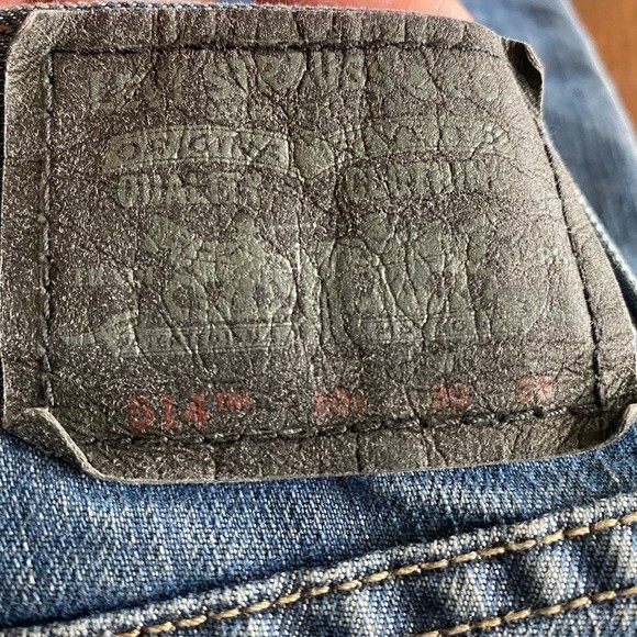 Levi’s 514 Slim Straight Jeans Boys' 30x26/10 Husky - Picture 10 of 10